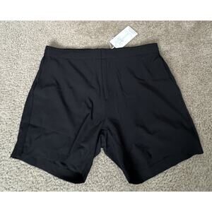 Somewhere Sunny Black Athletic Shorts Womens Size 32 Stretch Active NWT